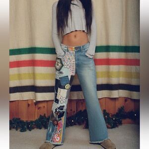 Urban Outfitters BDG high waisted flare jean- indigo craft size 25 NWT